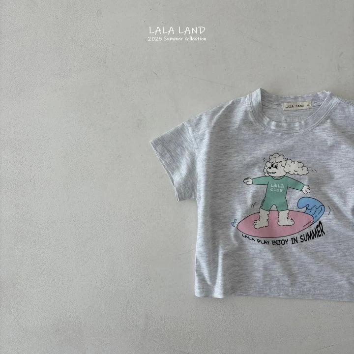 T-SHIRT I POODLE SURF